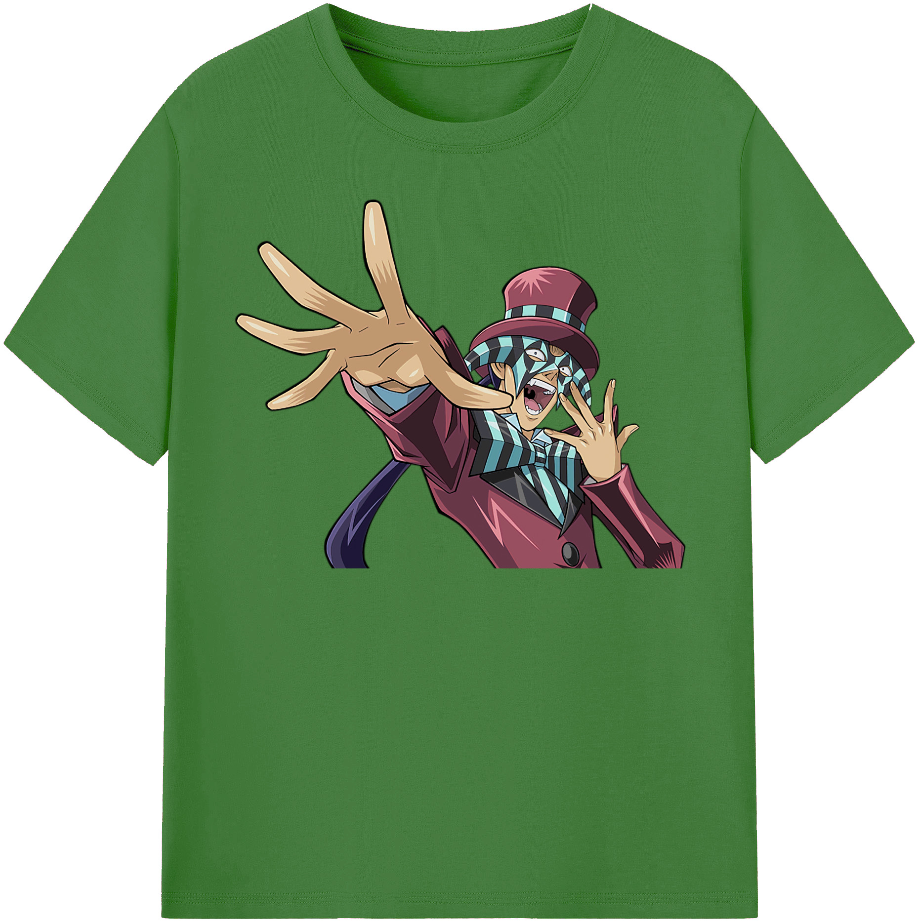 （画像用） 遊☆戯☆王 Yu-Gi-Oh! レディースカジュアルプリントTシャツ（綿100％）